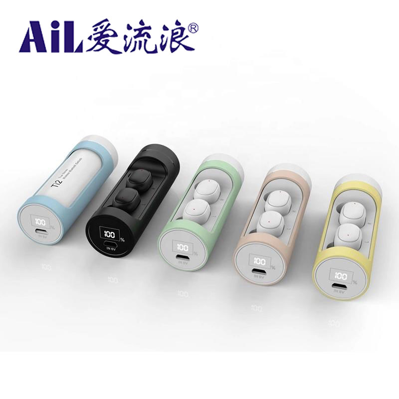 AiL-Ti2 TWS Earbuds Wholesale Wireless Noise reduction Earphones with LED screen