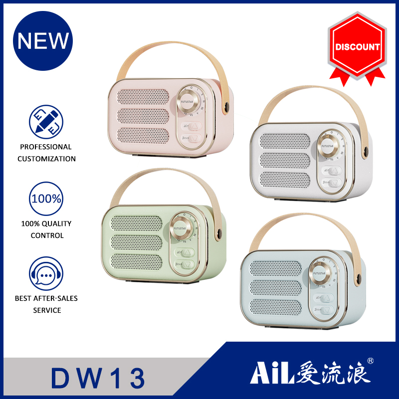  DW13 USB HiFi Stereo Cute Bluetooth Speaker 