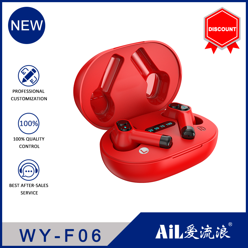 F6 Bluetooth Headset Wireless Headphones