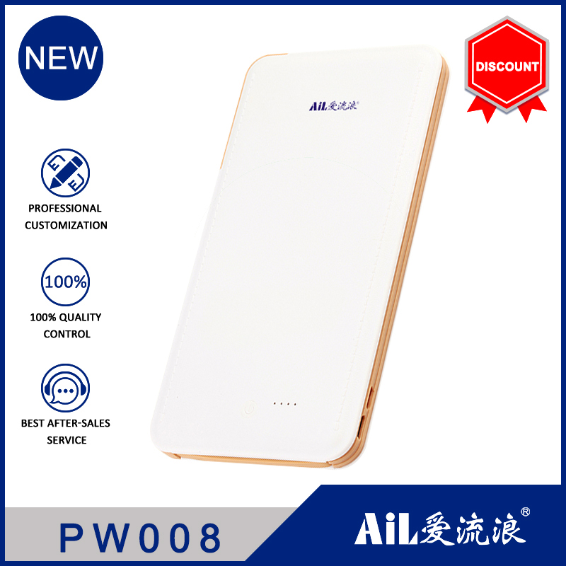 PW008 Wireless charging power bank 