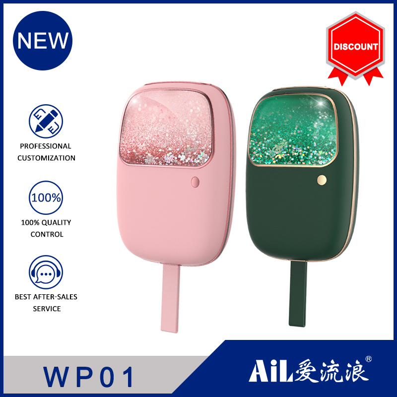 WP01  quicksand window hand warmer power bank