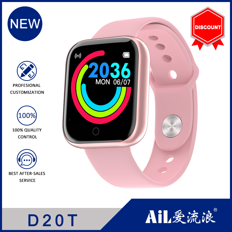 D20t Blood Pressure Monitor Waterproof Smartwatch