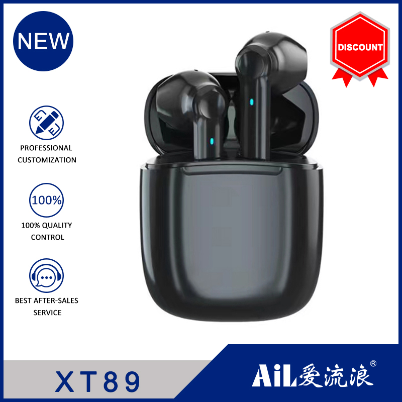 XT89 TWS Hifi Level Dual Frequency Dynamic Coil Wireless Earphone