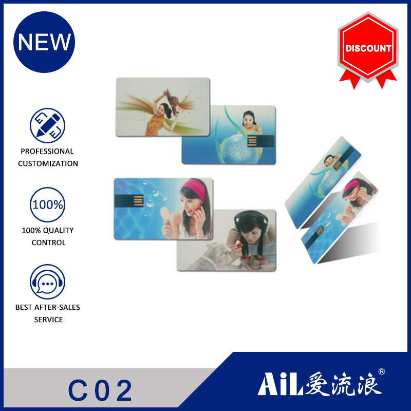 C02 Customize name card usb 