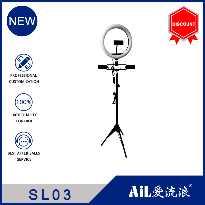 SL03 Photographic Selfie Led Ring Light With Tripod Stand