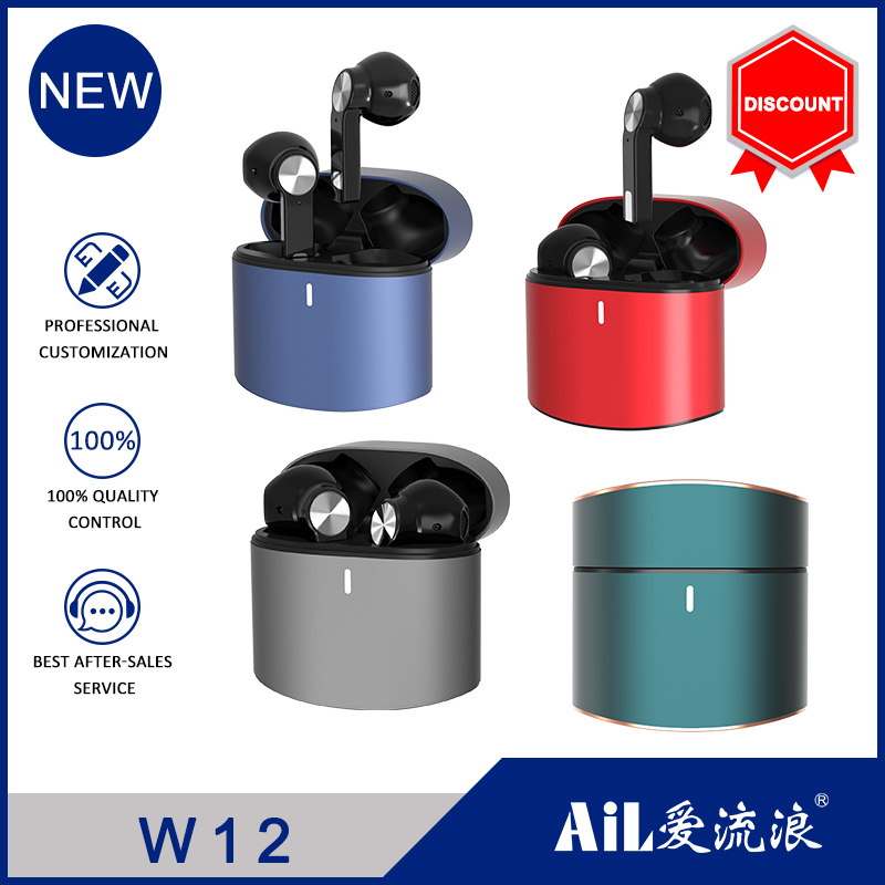 W12 true wireless stereo earbuds gaming low latency gaming earbuds earphone