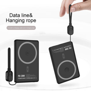 Uitra Thin Wireless Mobile 5000mAh Magnetic Power Banks