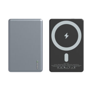 Ultra Thin Aluminum Alloy Magnetic Wireless Charging Mobile Power Bank