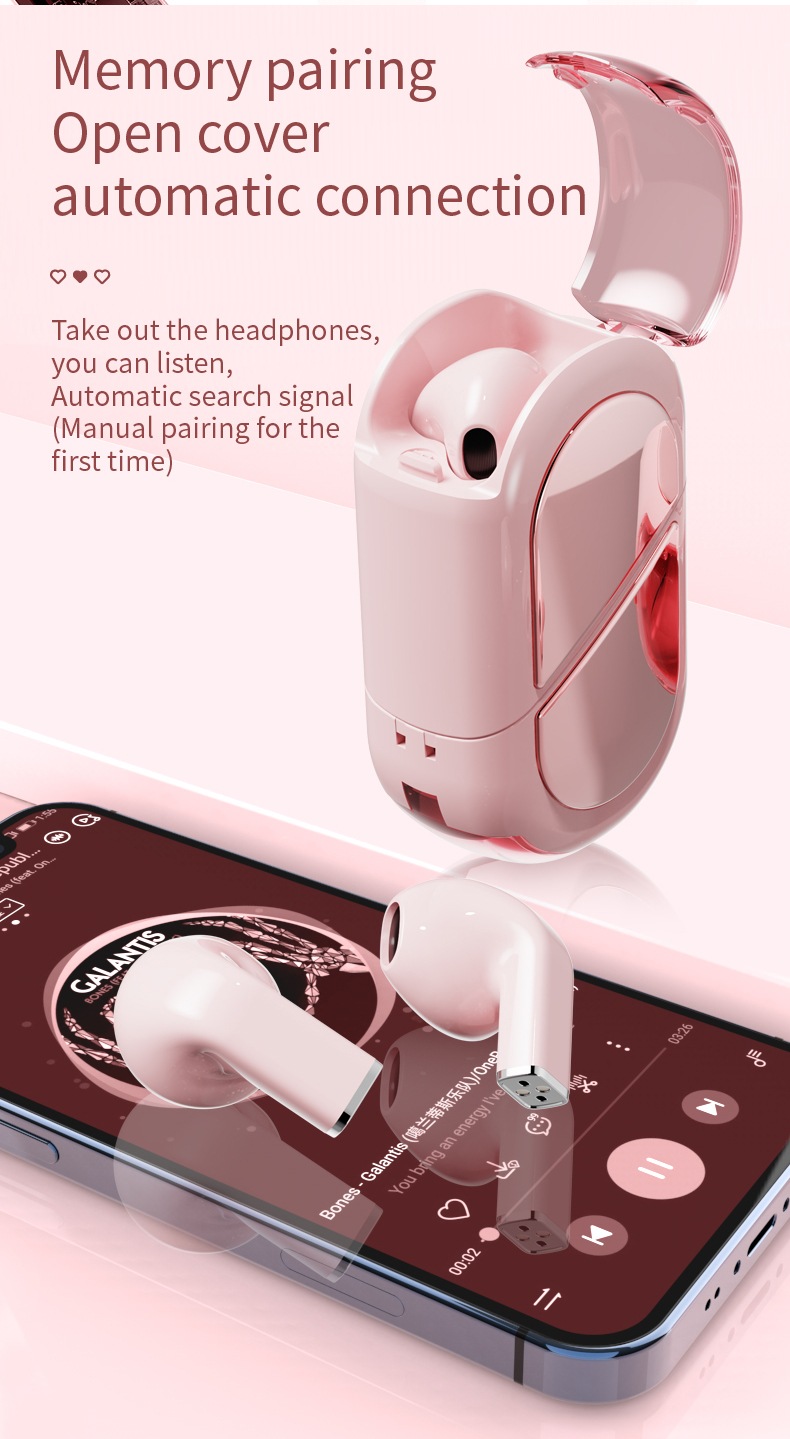 TWS wireless Bluetooth earphones design