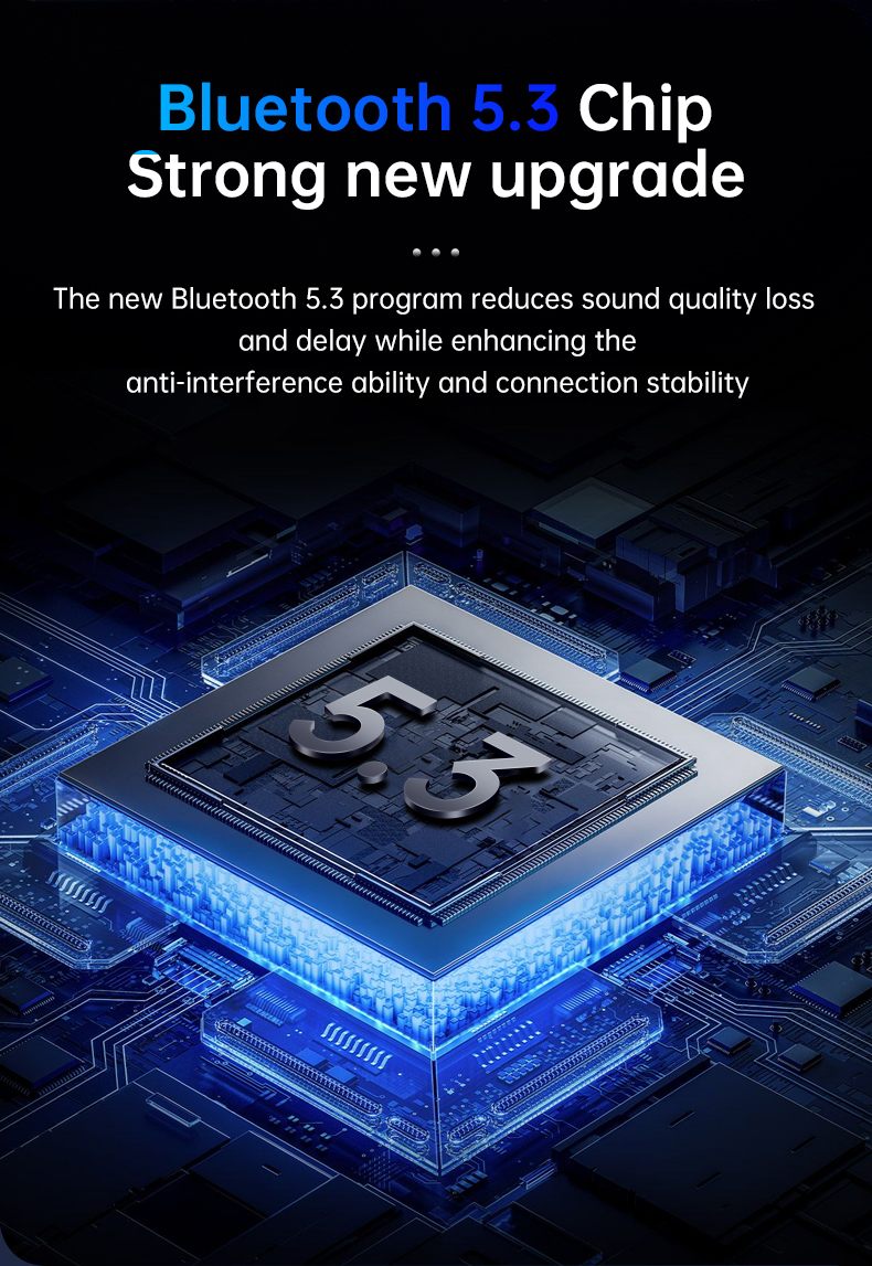 Bluetooth 5.3 wireless earphones