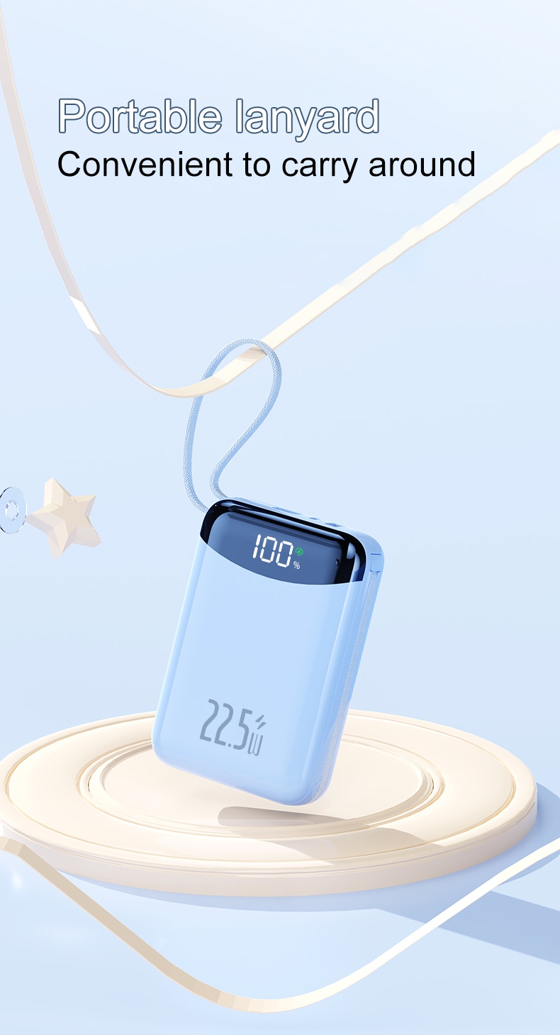 portable lanyard power bank