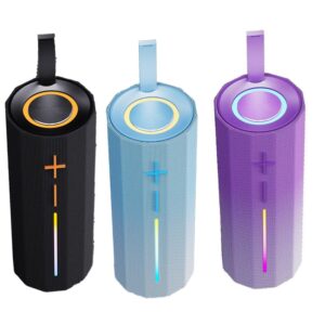 New RGB Light Bluetooth Small Speaker Handheld Gradient Color Bluetooth Speaker