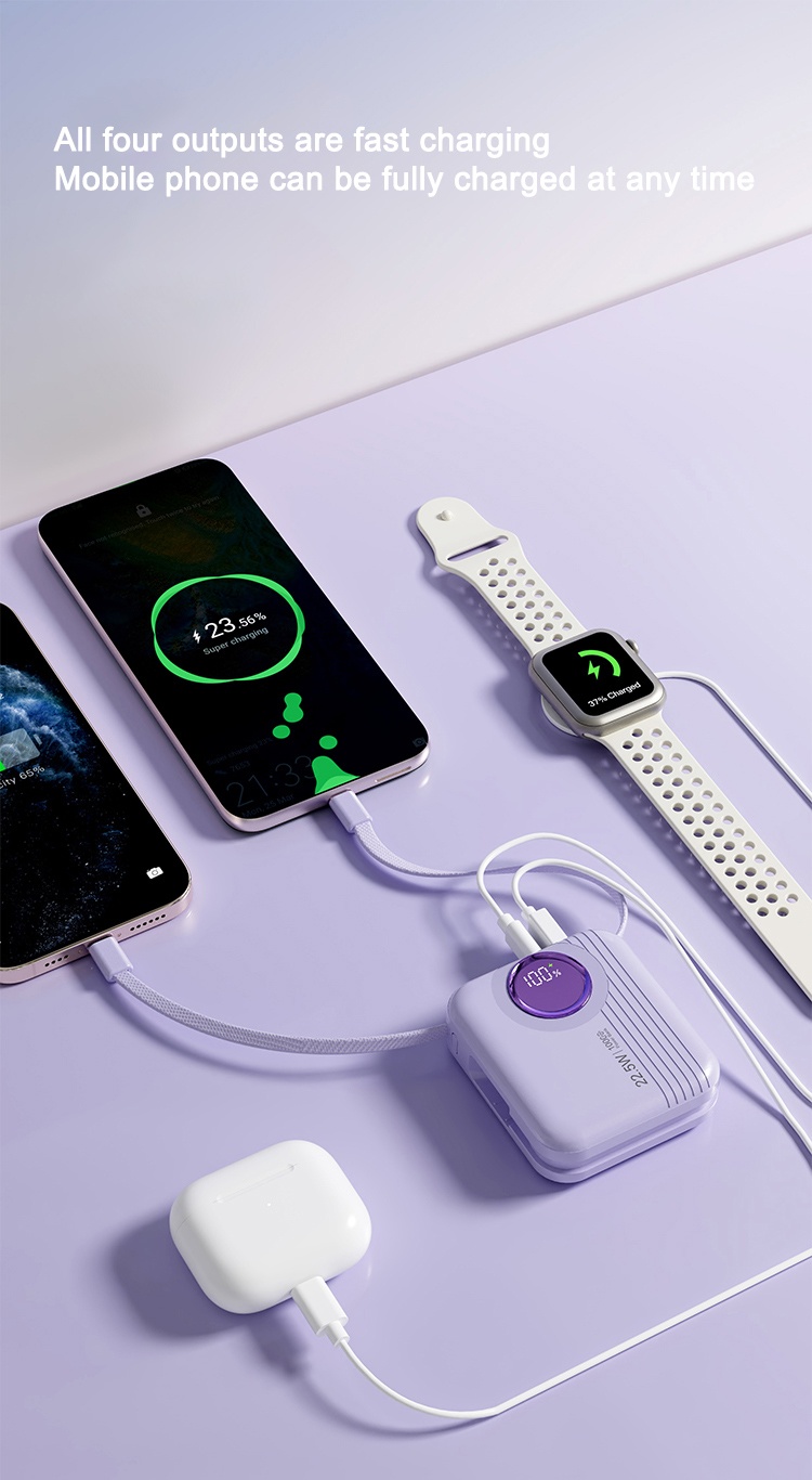 four output mobile power banks