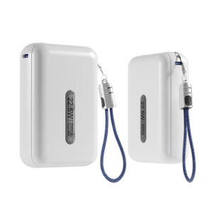 Portable PD35W Mini Power Bank With External Cable