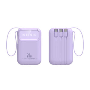 Comes with a Built-in Mini Fast Charging Large Capacity Mobile Power Bank