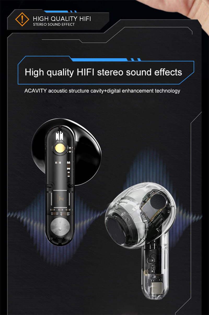 hifi stereo sound Bluetooth Earphones