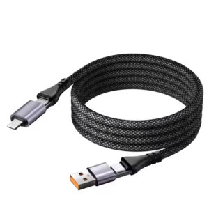 Four in one magnetic data cable