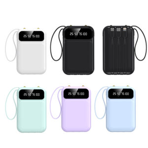Compact with Built-in Cable and Large Capacity Power Bank