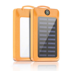 Multifunctional Solar Powered Travel Case Mobile Power Bank 20000mAh