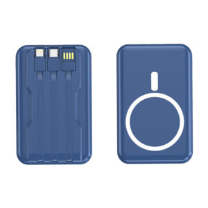 Magnetic Wireless Power Bank with 10000mAh Built-in Cable