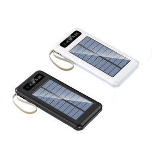 Outdoor Solar Powered High-Capacity Mobile Power Bank