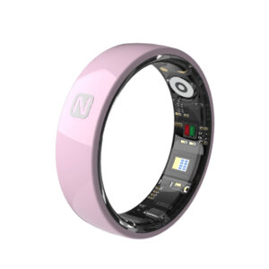 Ai Intelligent Ceramic Ring Real-Time Monitoring of Heart Rate, Blood Pressure, Blood Oxygen, Sleep