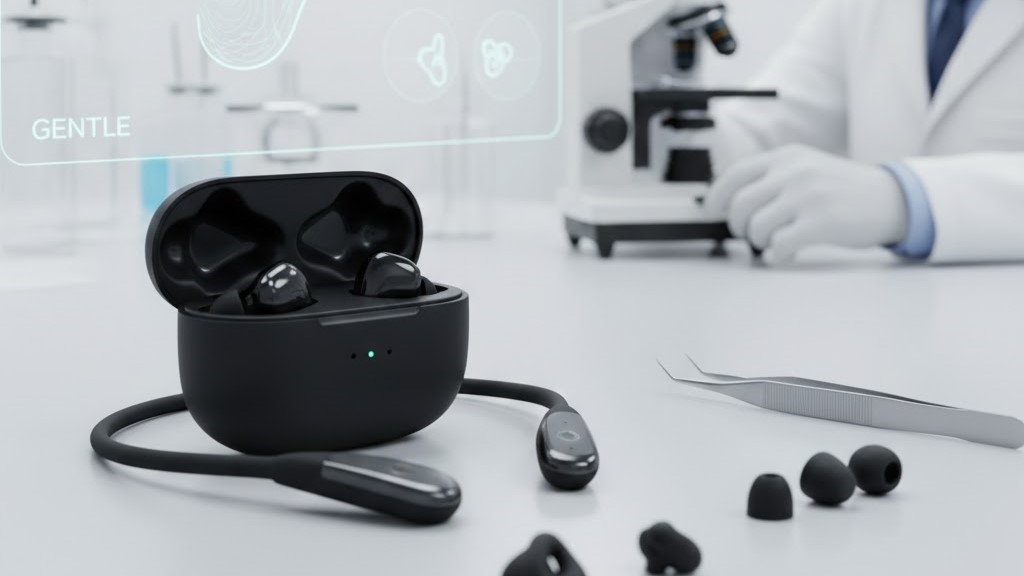 wireless Bluetooth earbuds