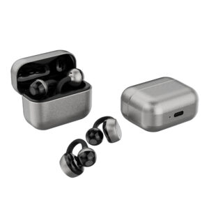 Metal Clip-on Wireless Bluetooth Earphones