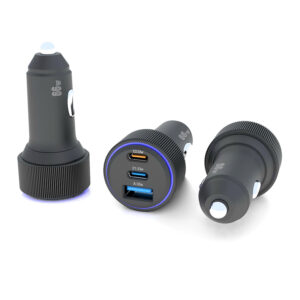 66W(PD33W+PD33W+QC30W）Quick Car Charger