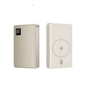 Compact 10000mAh magnetic wireless power bank