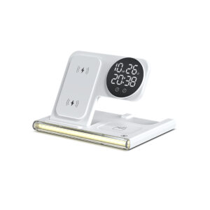 Three in one wireless charging bracket