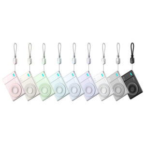 Light-Color Design Camera Design Wireless Magnetic Power Bank