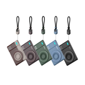 Color Custom Camera Design Wireless Magnetic Power Bank