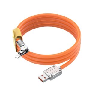 Liquid Silicone 180° Rotating Elbow Data Cable