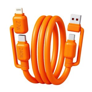 120W 4-in-1 Fast Charging Data Cable