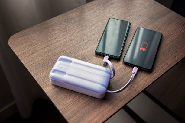 power bank with built-in cable