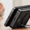 rotating stand power bank