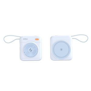 22.5W Magnetic Power Bank with Built-in Cable and Fast Charging