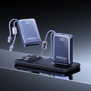 deep-blue 10000mAh Mini Power Bank with 22.5W Quick Charging