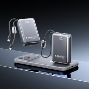 black 10000mAh mini power bank custom design for phone charging
