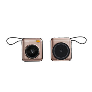 Mini Magnetic Power Bank with Built-in Fast-Charging Cable