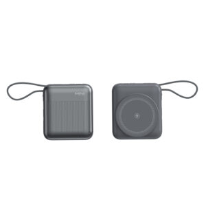 Magnetic Fast-Charging Power Bank with Built-in Cable