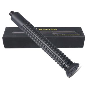 Telescopic all-aluminum mechanical baton for Travel and Self-Defense