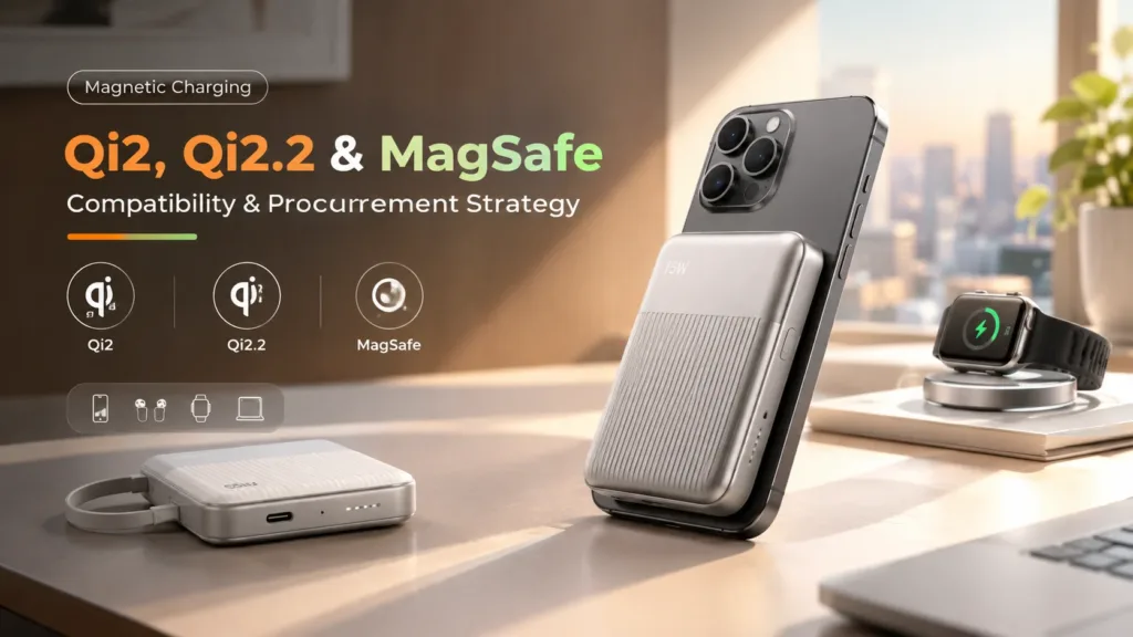Qi2 vs Qi2.2 vs MagSafe Magnetic Power Bank Sourcing Guide