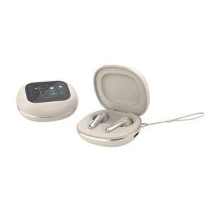 Semi-in-ear Bluetooth earbuds