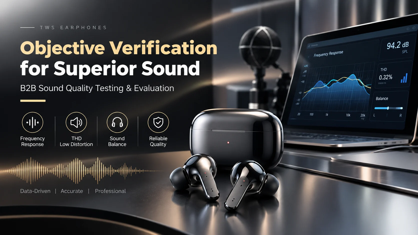 B2B Verification Methods for TWS Earphone Sound Quality