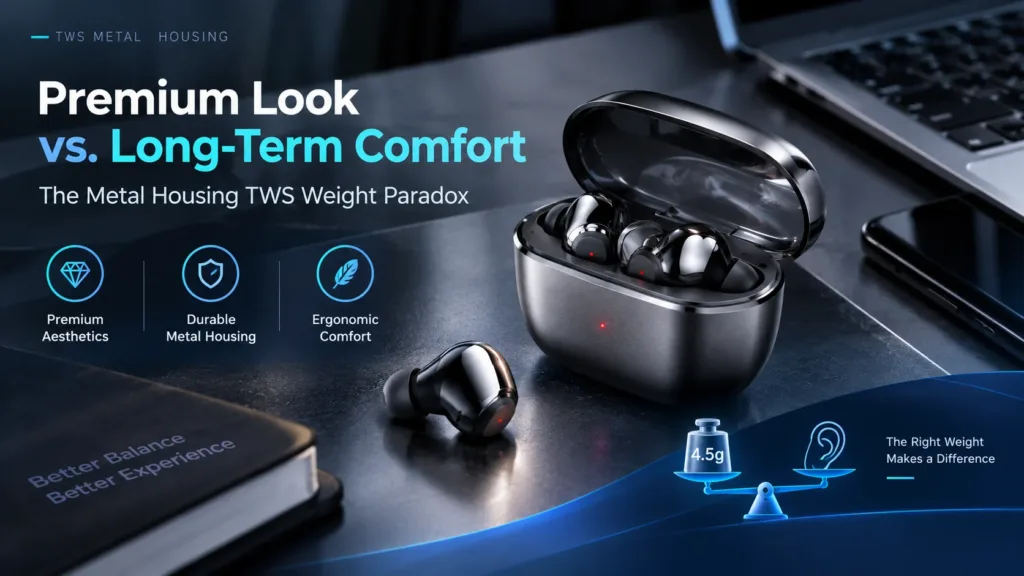 Metal Housing TWS Weight Paradox